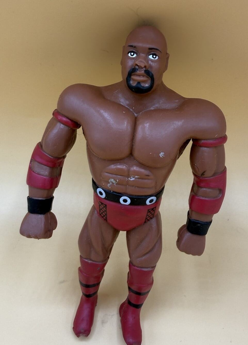 1996 WCW Booker T Harlem Heat Just Toys 5” Wrestling Action Figure Vintage